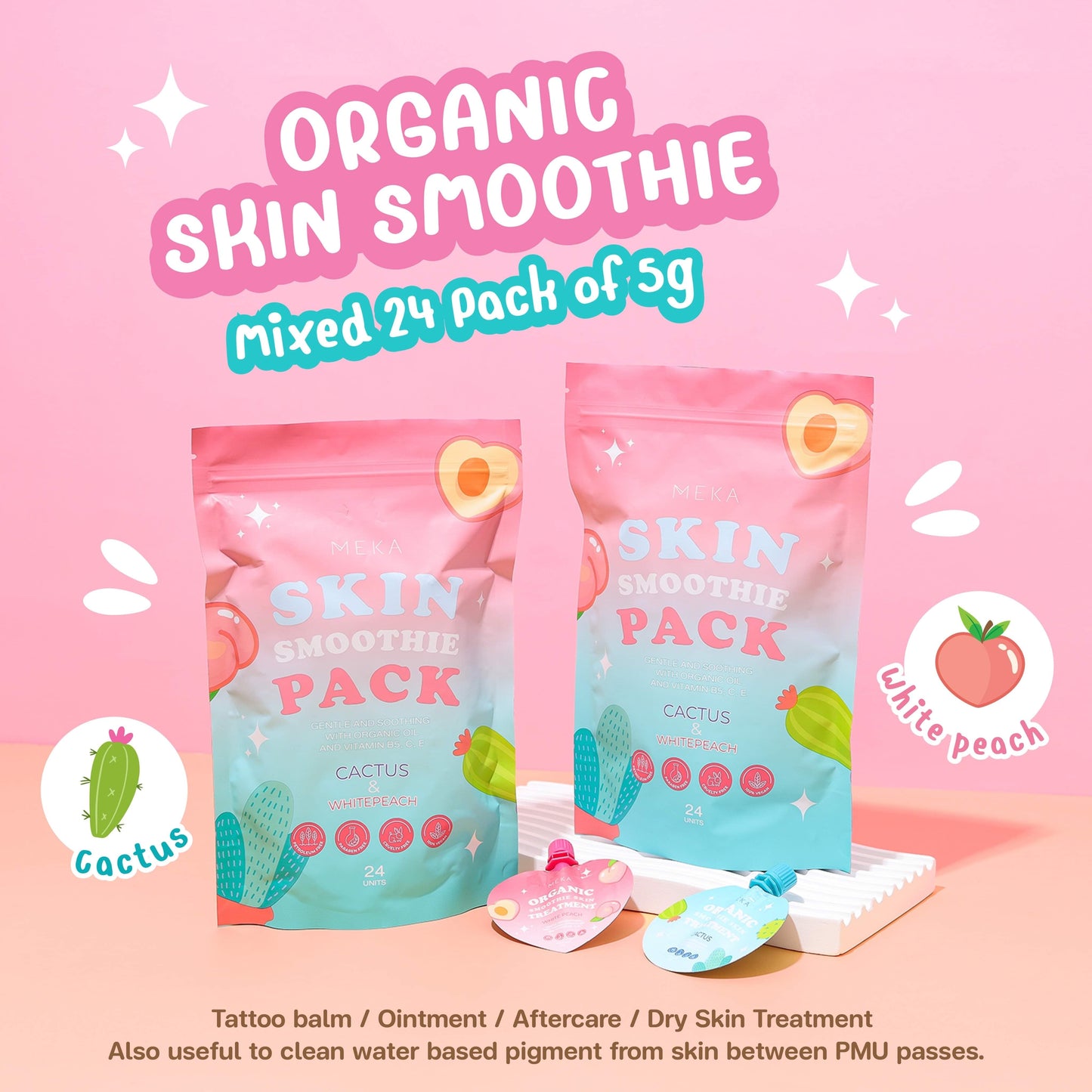 Skin Smoothie Treatment 24pc Variety Pack