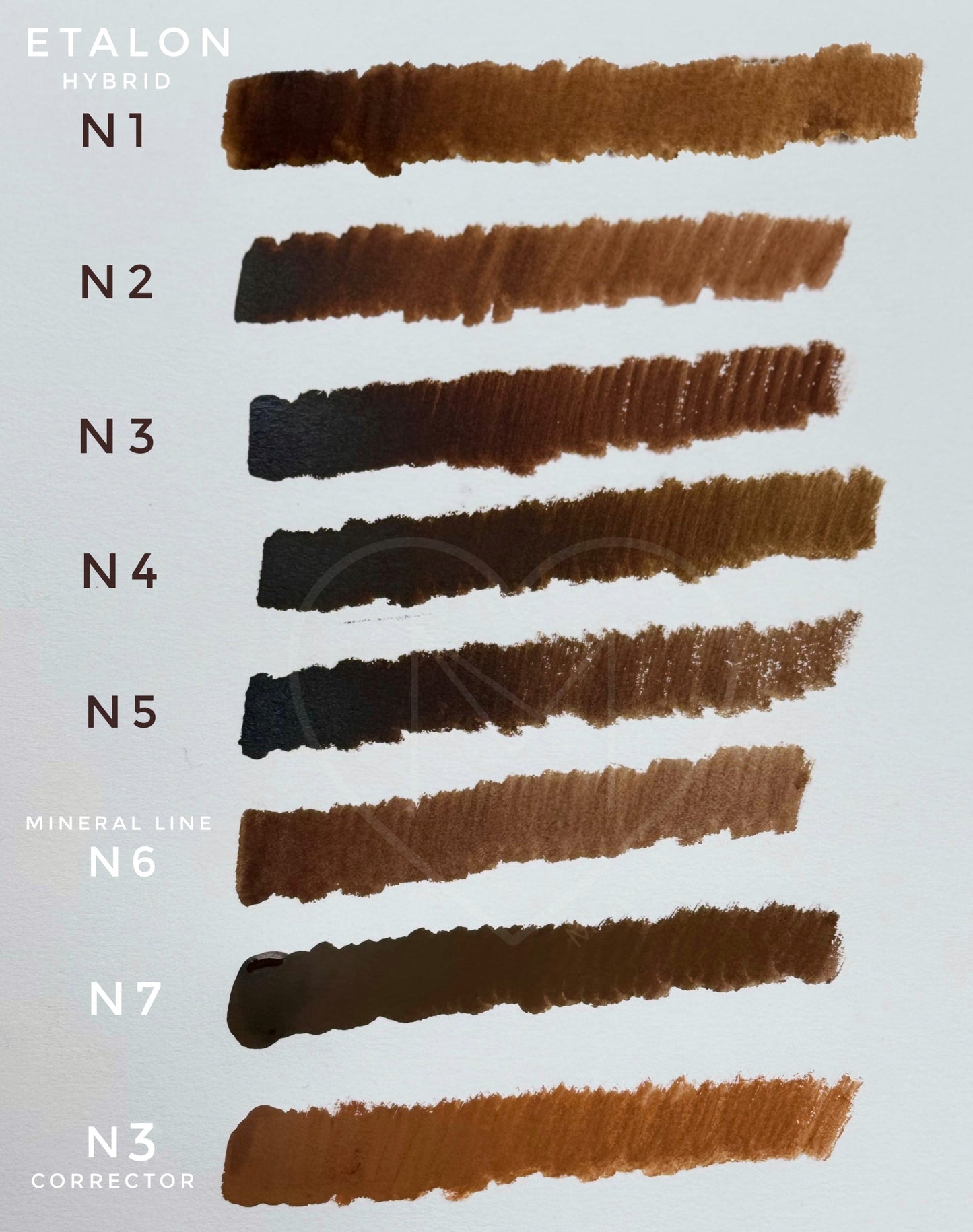 Etalon Hybrid Brow Pigments (15ml)