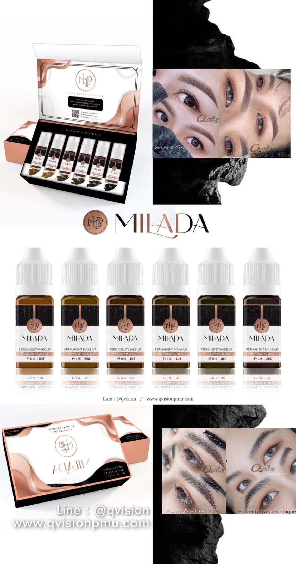 Milada Pigments by Qvision